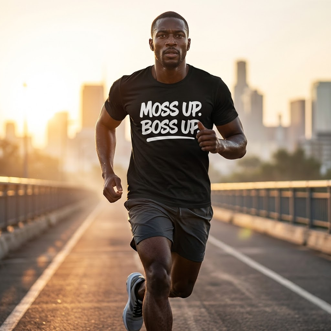 Moss Up. Boss Up Tee