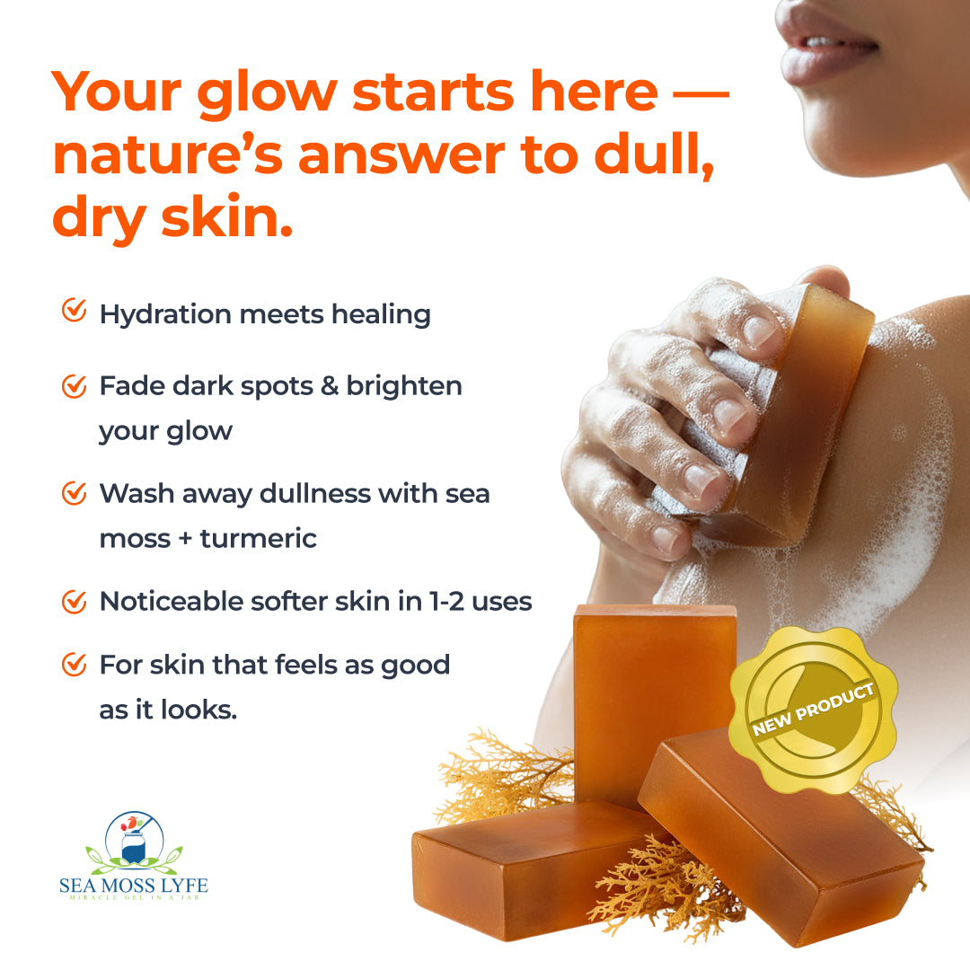 Turmeric Sea Moss Soap