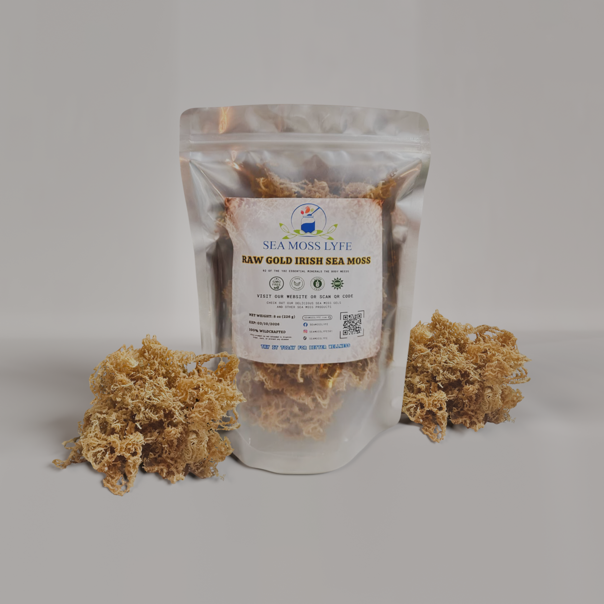 Raw Gold Irish Sea Moss