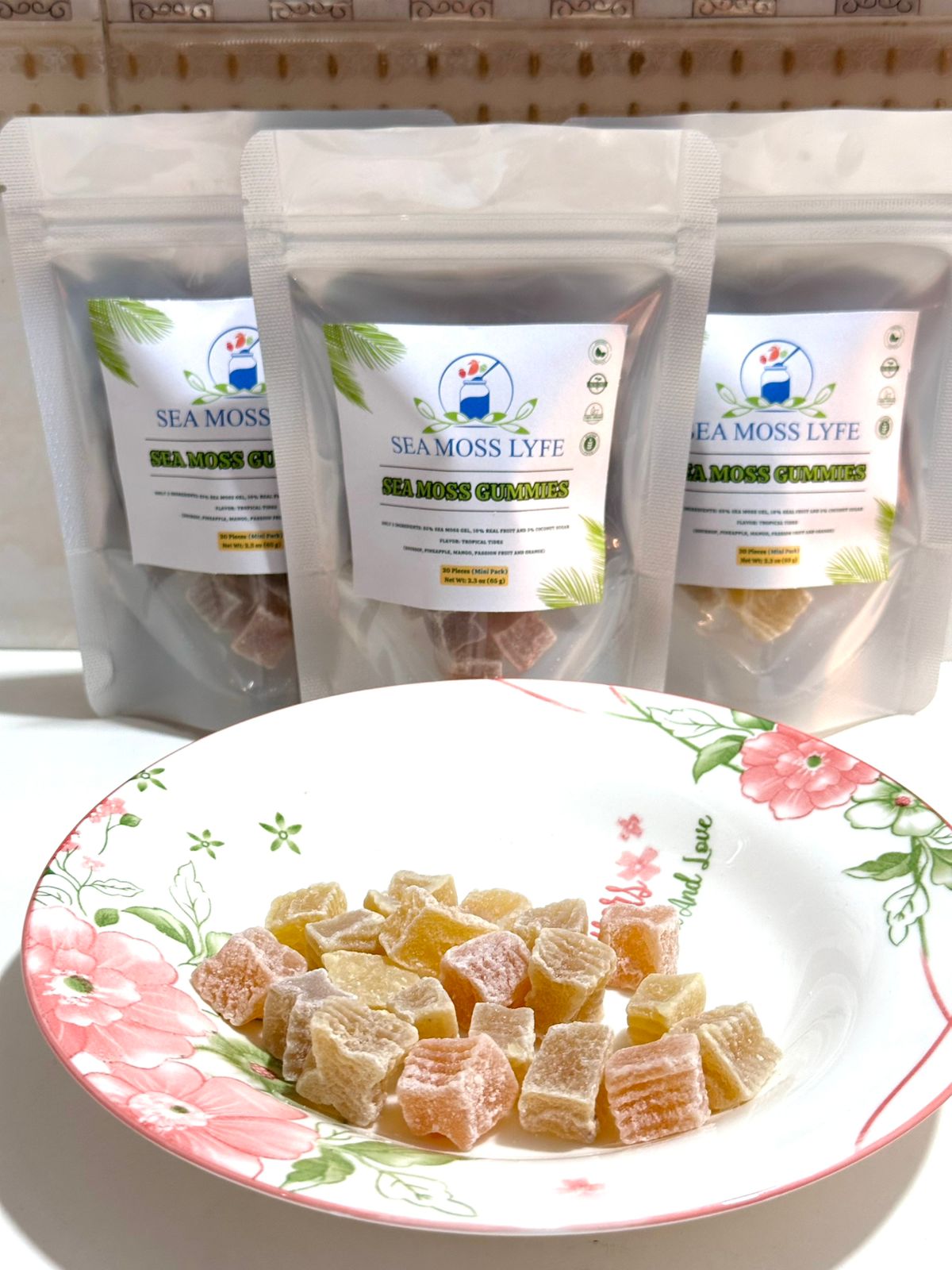 Sea Moss Gummies – Mini Pack (20 Count) – Tropical Tides