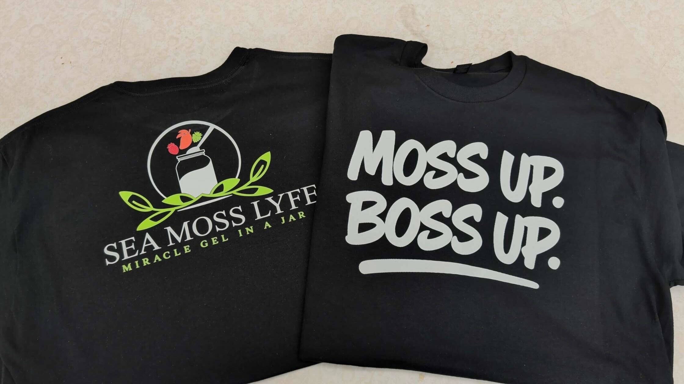 Moss Up. Boss Up Tee